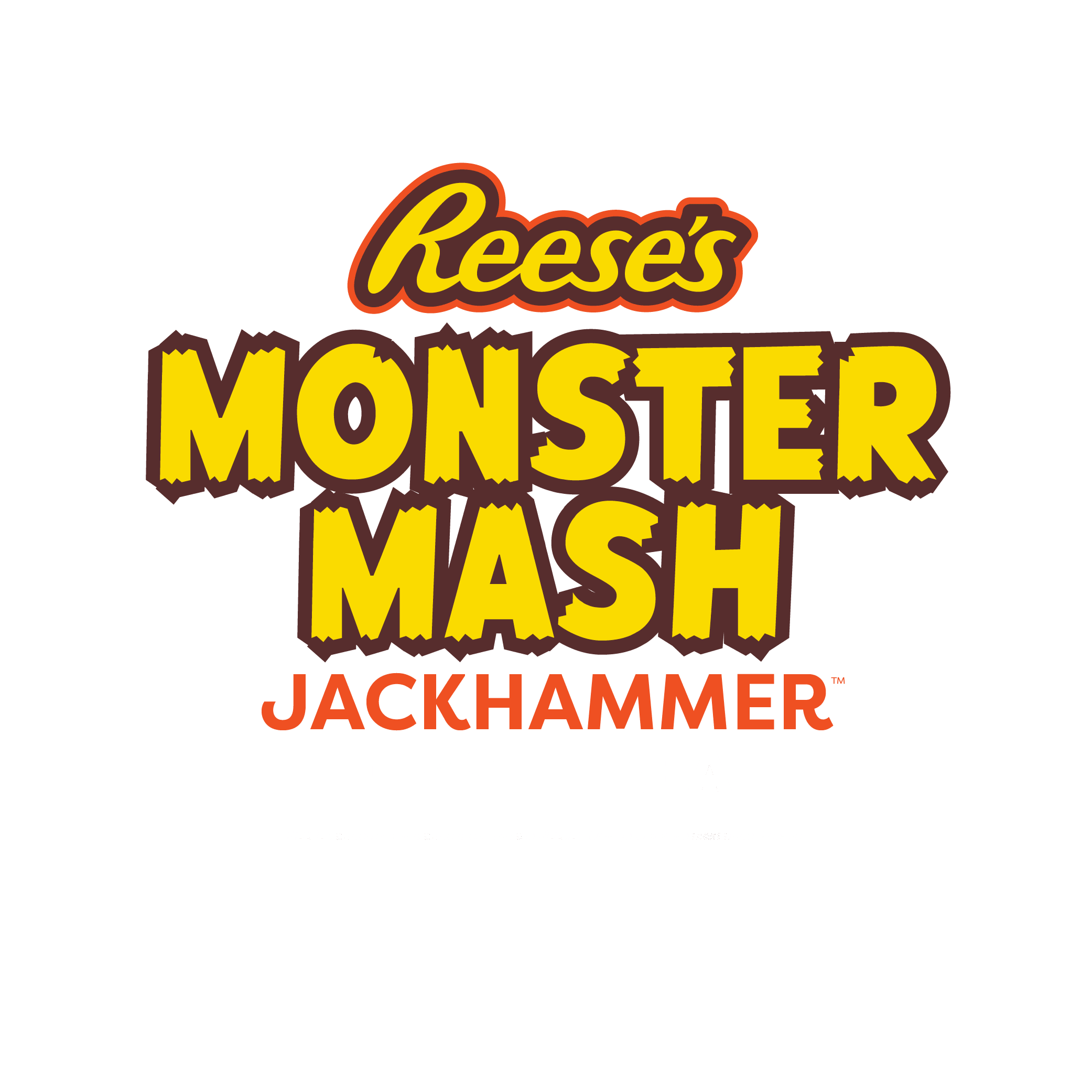 text logo of Reese's Monster Mash Jackhammer